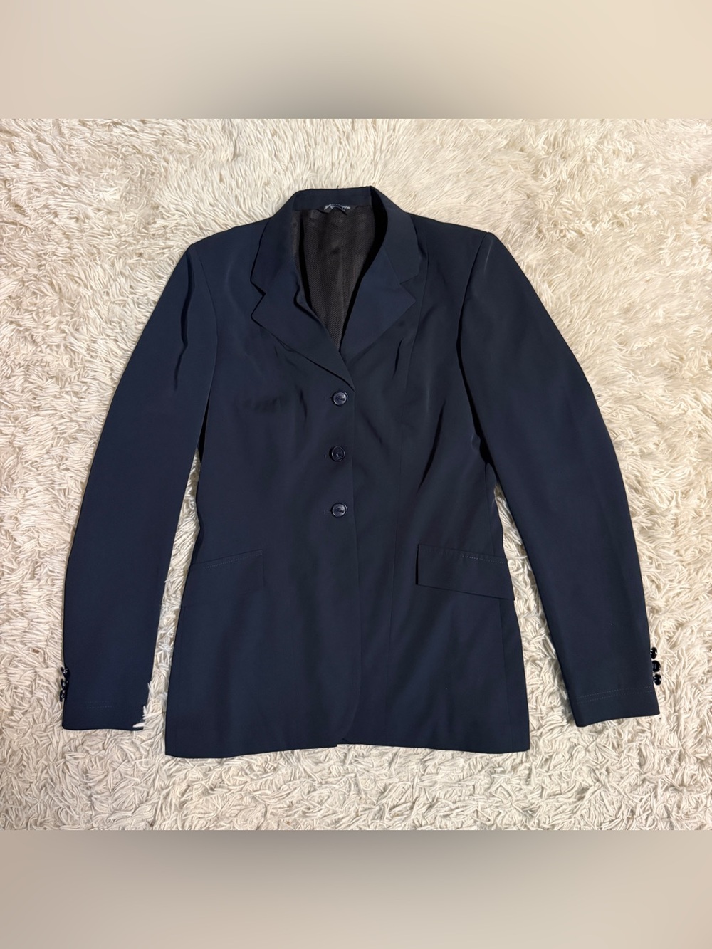 Grand Prix Show Coat in Navy Size 12-T